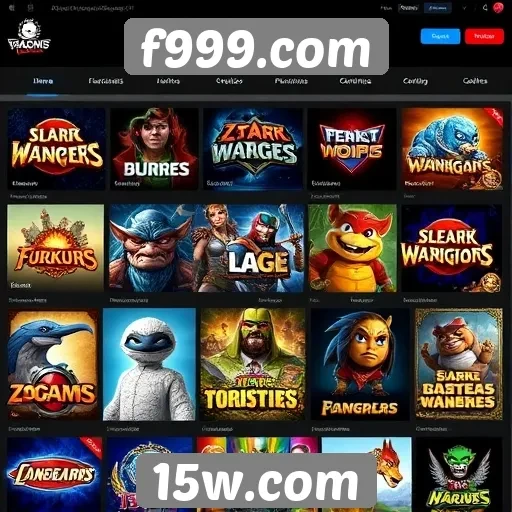 site apresenta categorias diversificadas de jogos