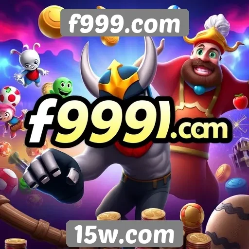 Variedade de jogos disponíveis no f999.com